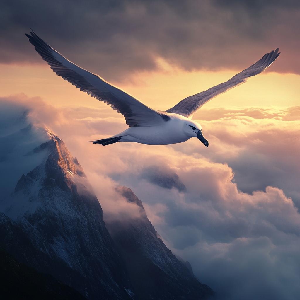 Albatross Above the Clouds