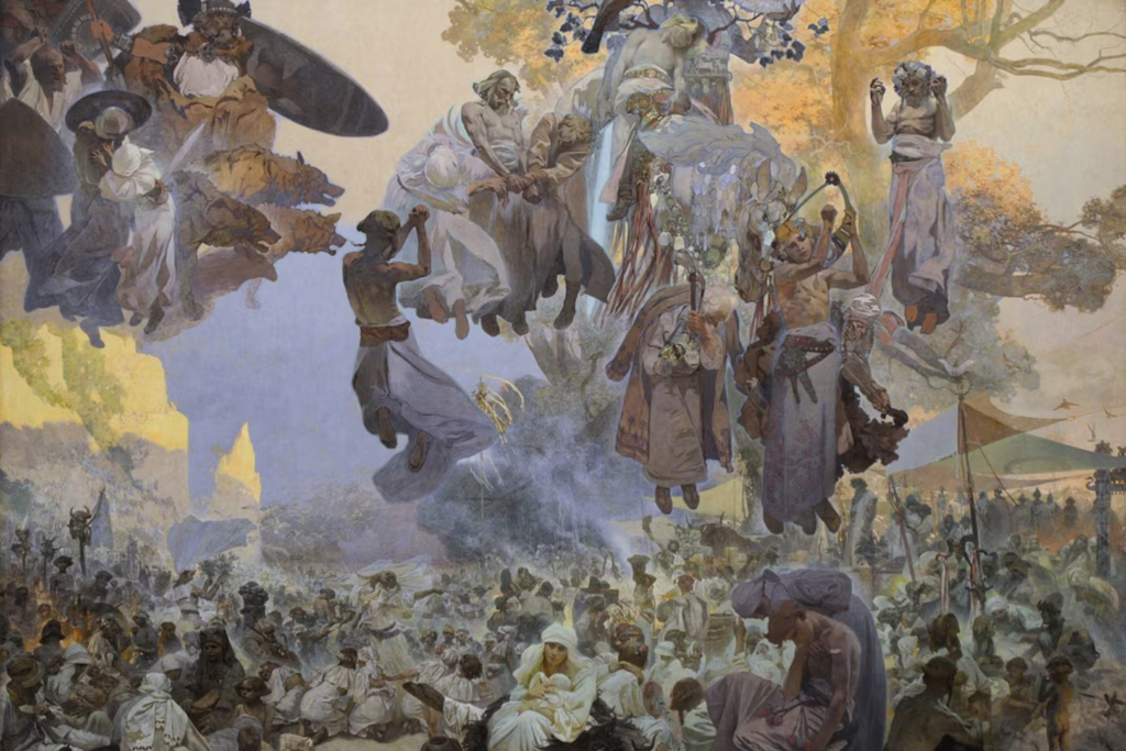 The Slav Epic by Alphonse Mucha