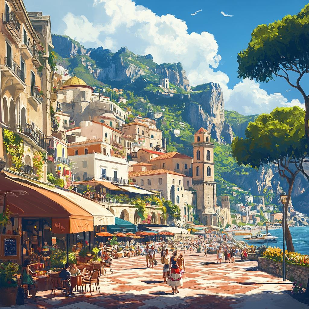 Amalfi City Overlook