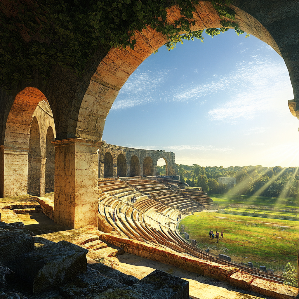Amphitheater View from Shadow