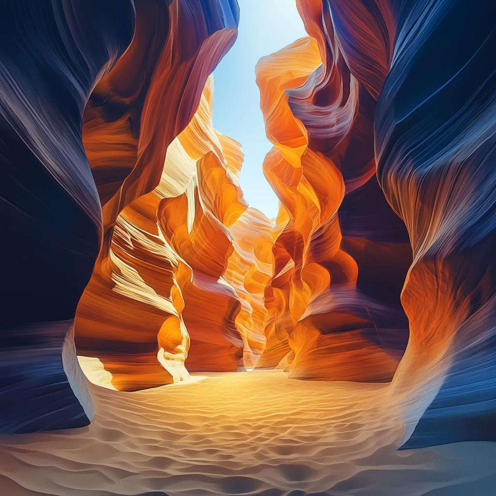 Antelope Canyon at Sunset