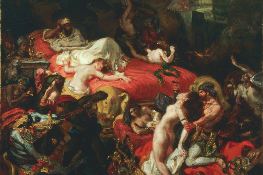 Death of Sardanapalus by Eugène Delacroix