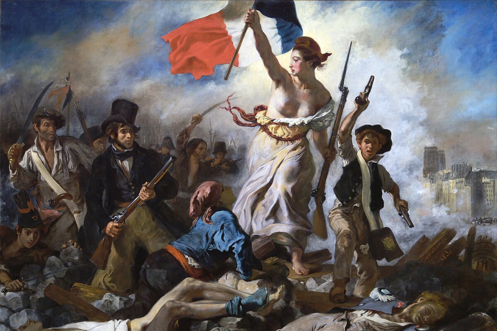 Liberty Leading the People by Eugène Delacroix