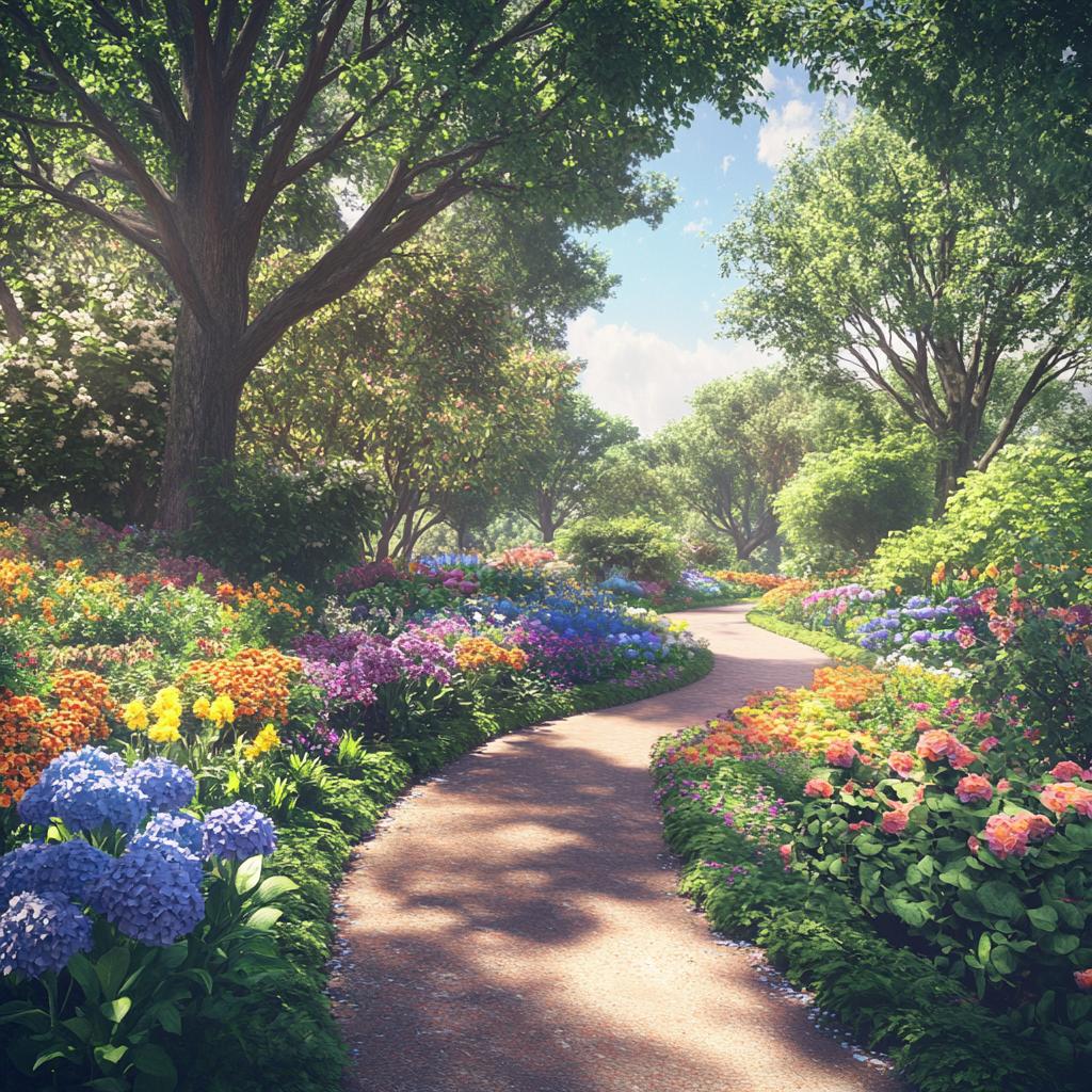 Still Life of Colorful Flowers