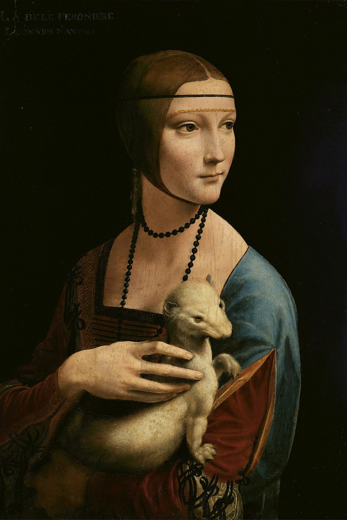 Lady with an Ermine by Leonardo da Vinci