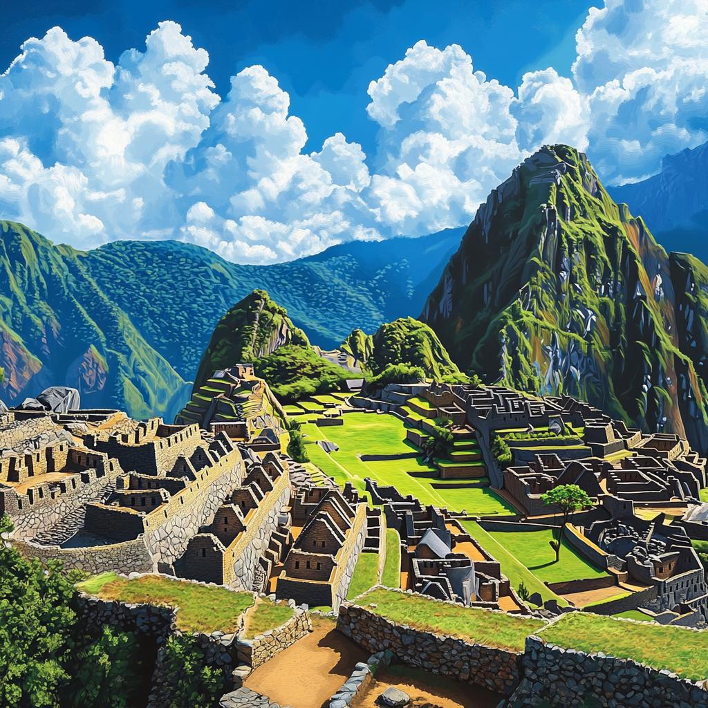 Inside Machu Picchu View