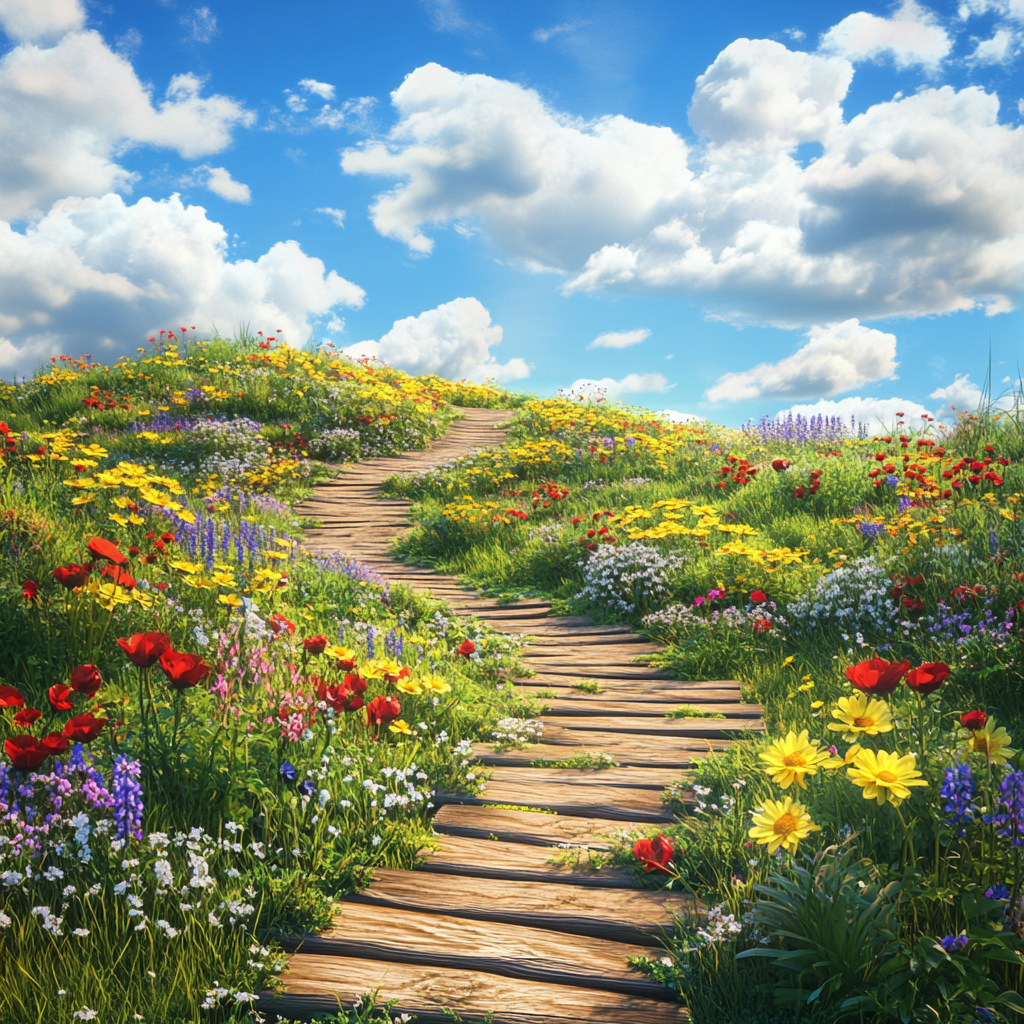 Flower Meadow in Bloom