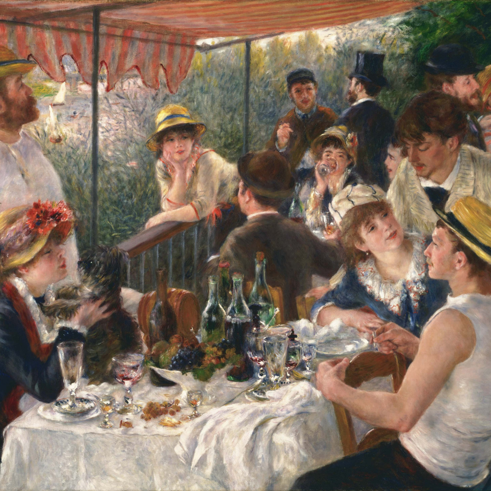 Luncheon of the Boating Party by Pierre-Auguste Renoir