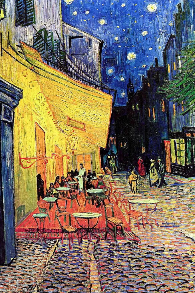 Cafe Terrace at Night by Vincent van Gogh